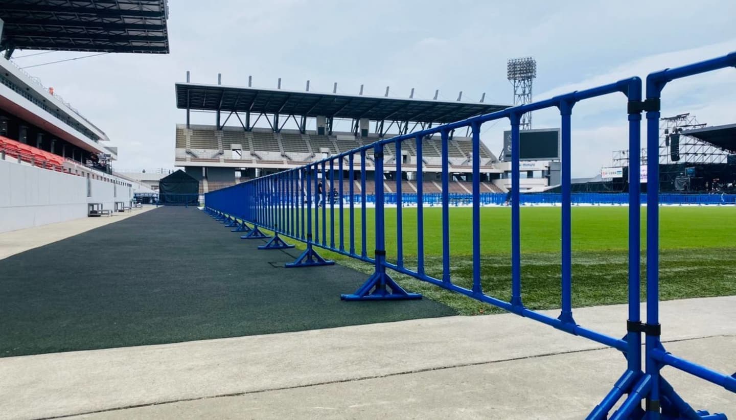 プラサク,イベントフェンス,イベント,安全対策,プラ柵