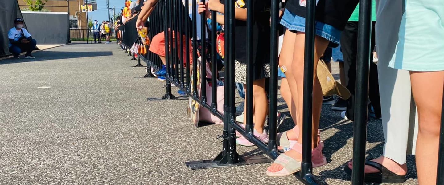 プラサク,イベントフェンス,イベント,安全対策,プラ柵